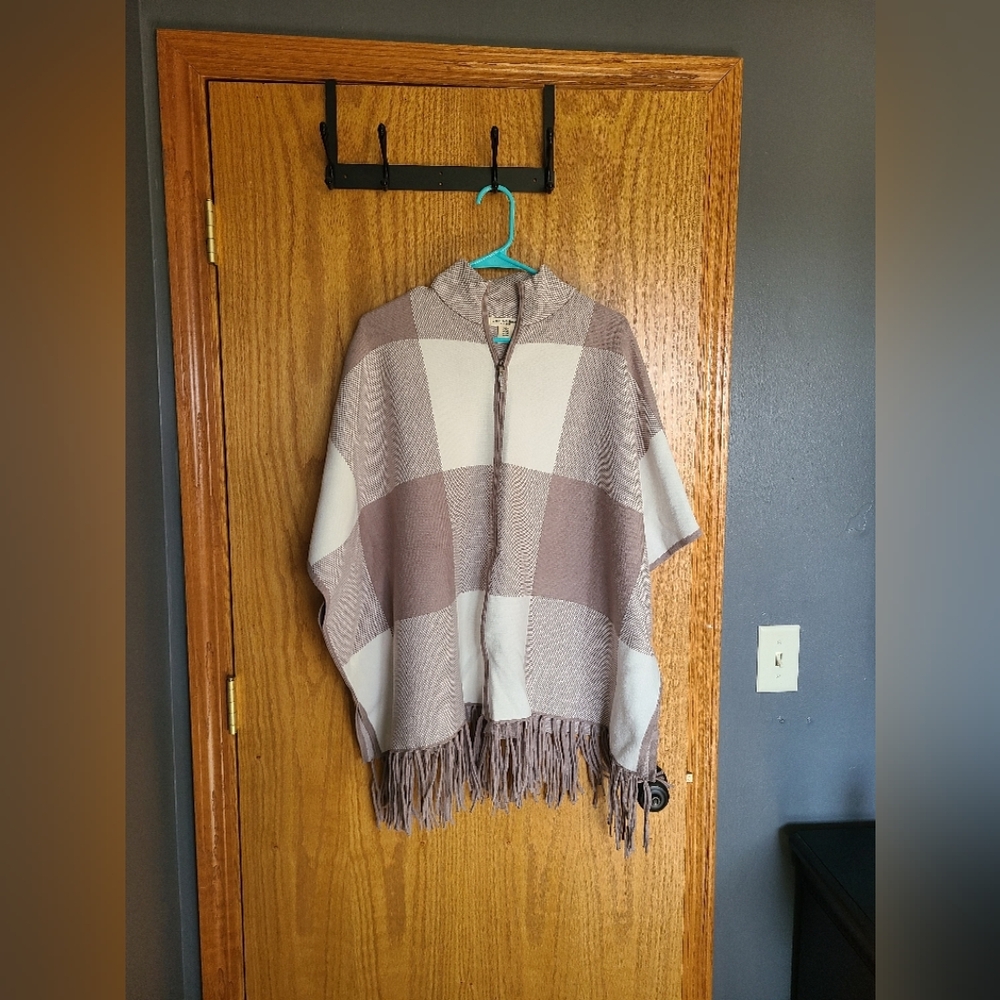 Zip Up Poncho